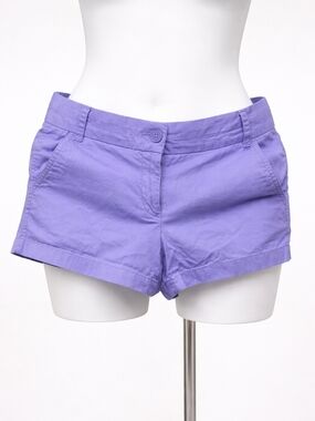 J.Crew Purple Chino Shorts Size 2 Preppy Summer Cotton